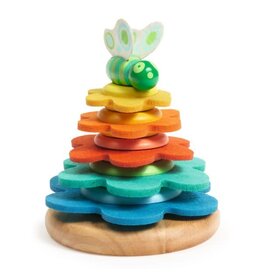 Djeco Butterflower Stacking Game