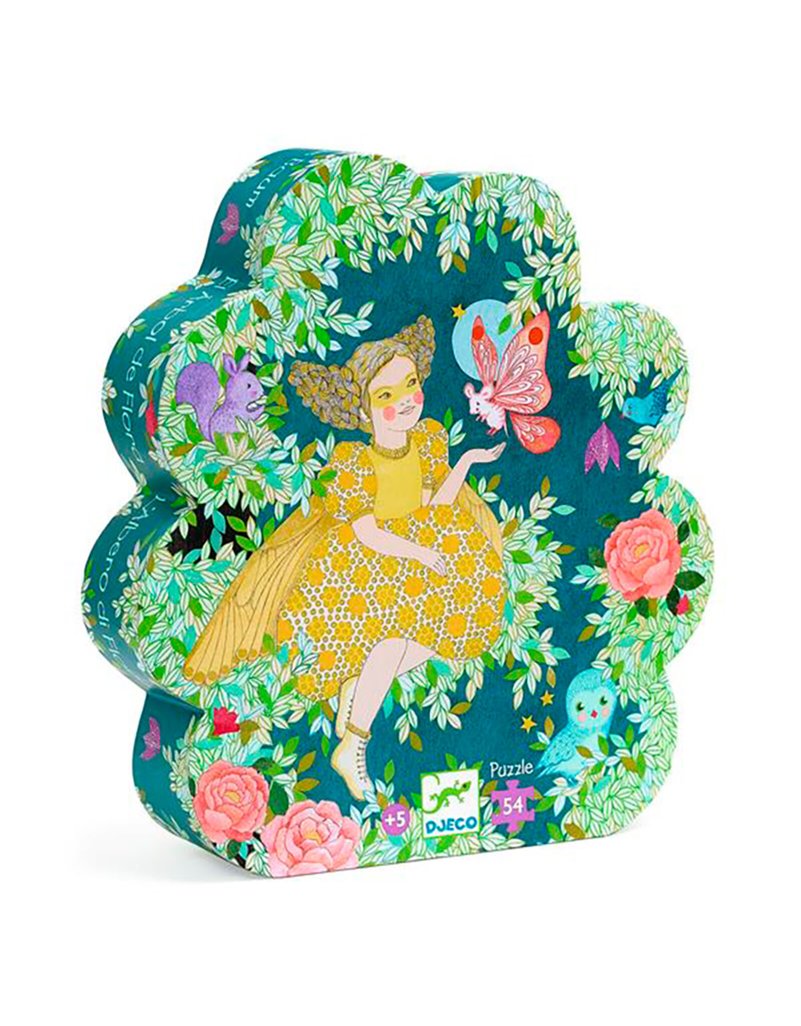 Djeco Silhouette Puzzle Flora's Tree 54 Pieces