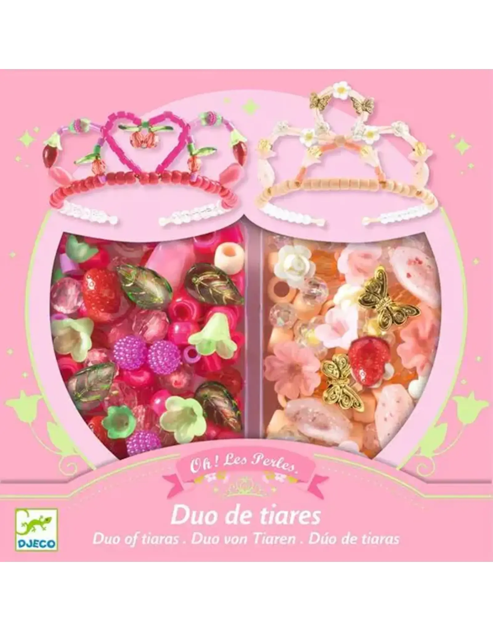 Djeco Tiaras Duo Kit Pink