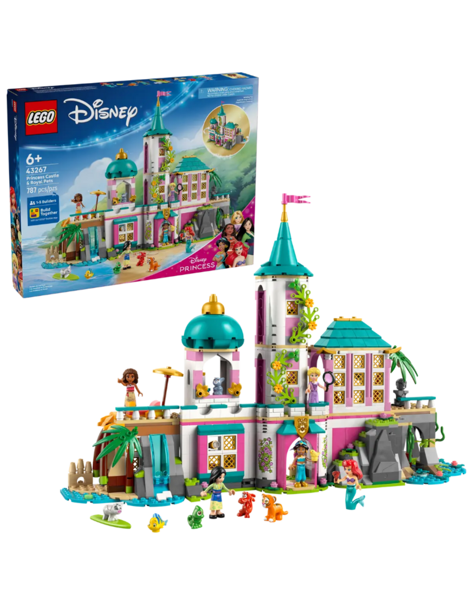 LEGO LEGO Disney Princess Castle & Royal Pets
