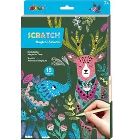 Avenir Scratch Book Large Magical Animals