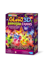 4M Glow 3D Butterfly Canvas