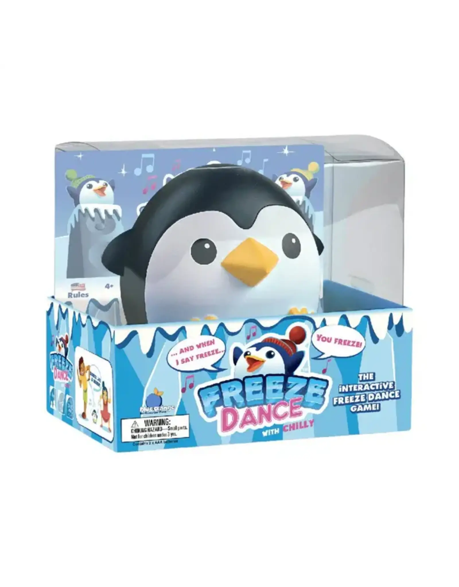 Blue Orange Freeze Dance with Chilly