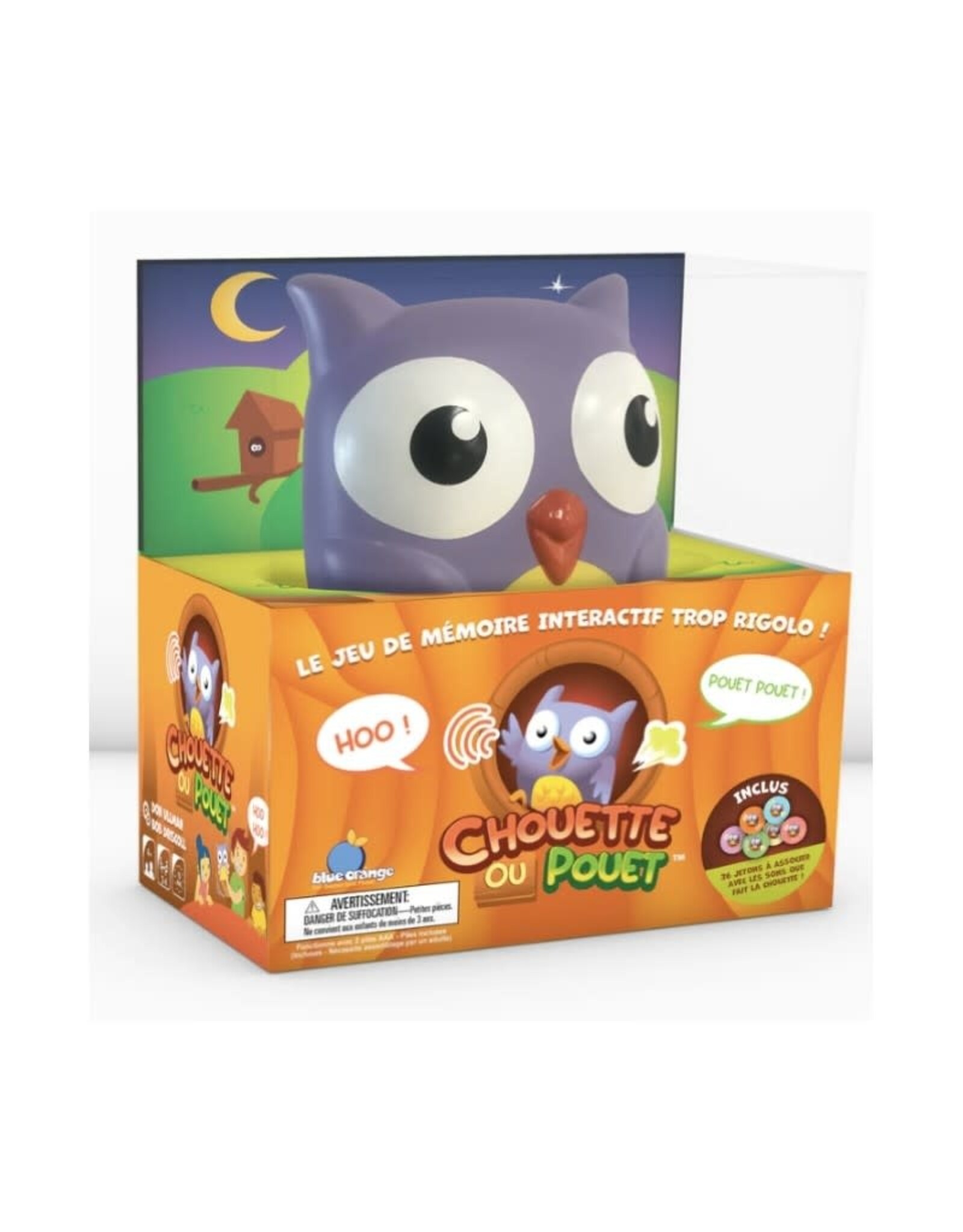 Blue Orange Hoot or Toot