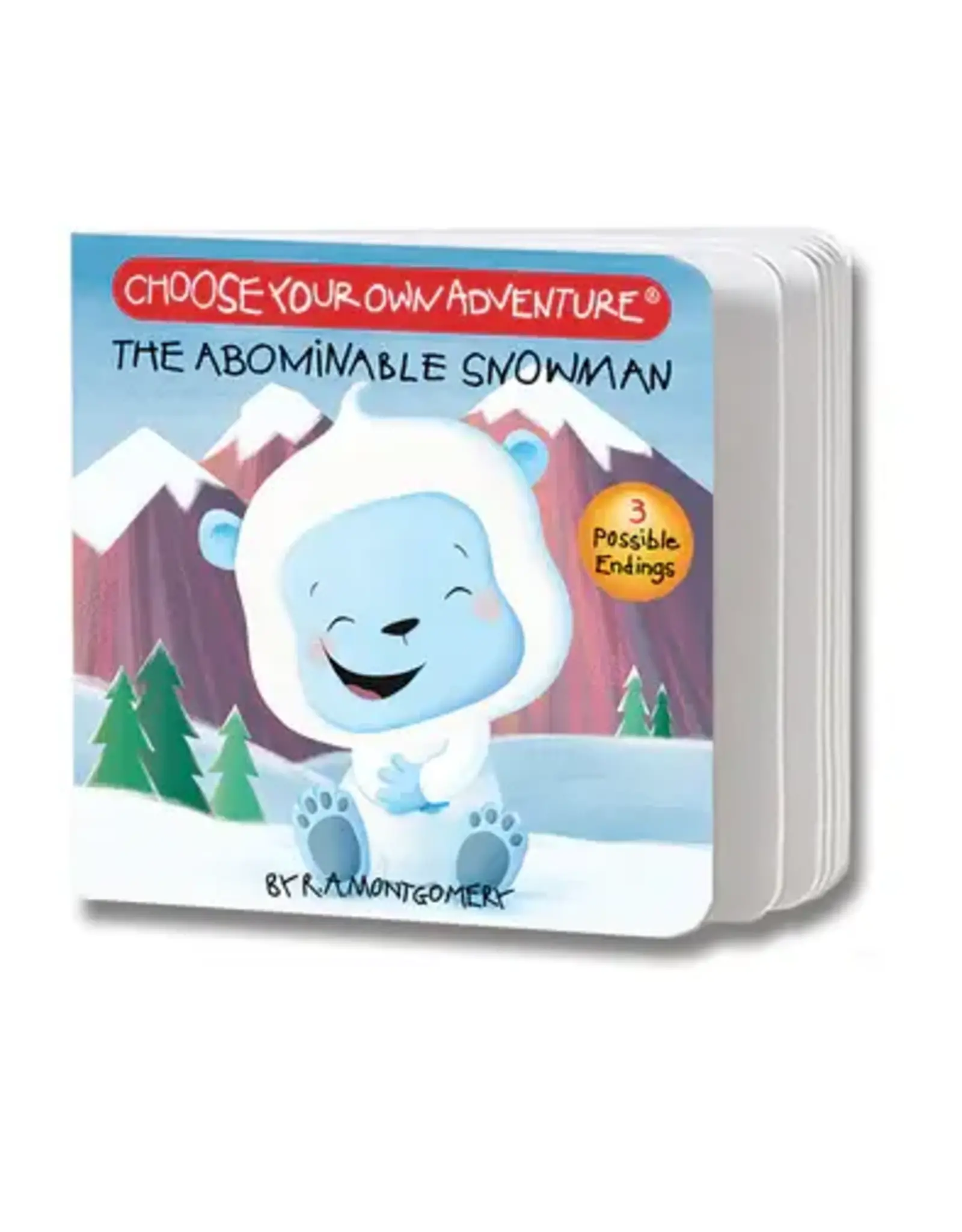 Outset Media Choose Your Own Adventure: The Abominable Snowman Board Book