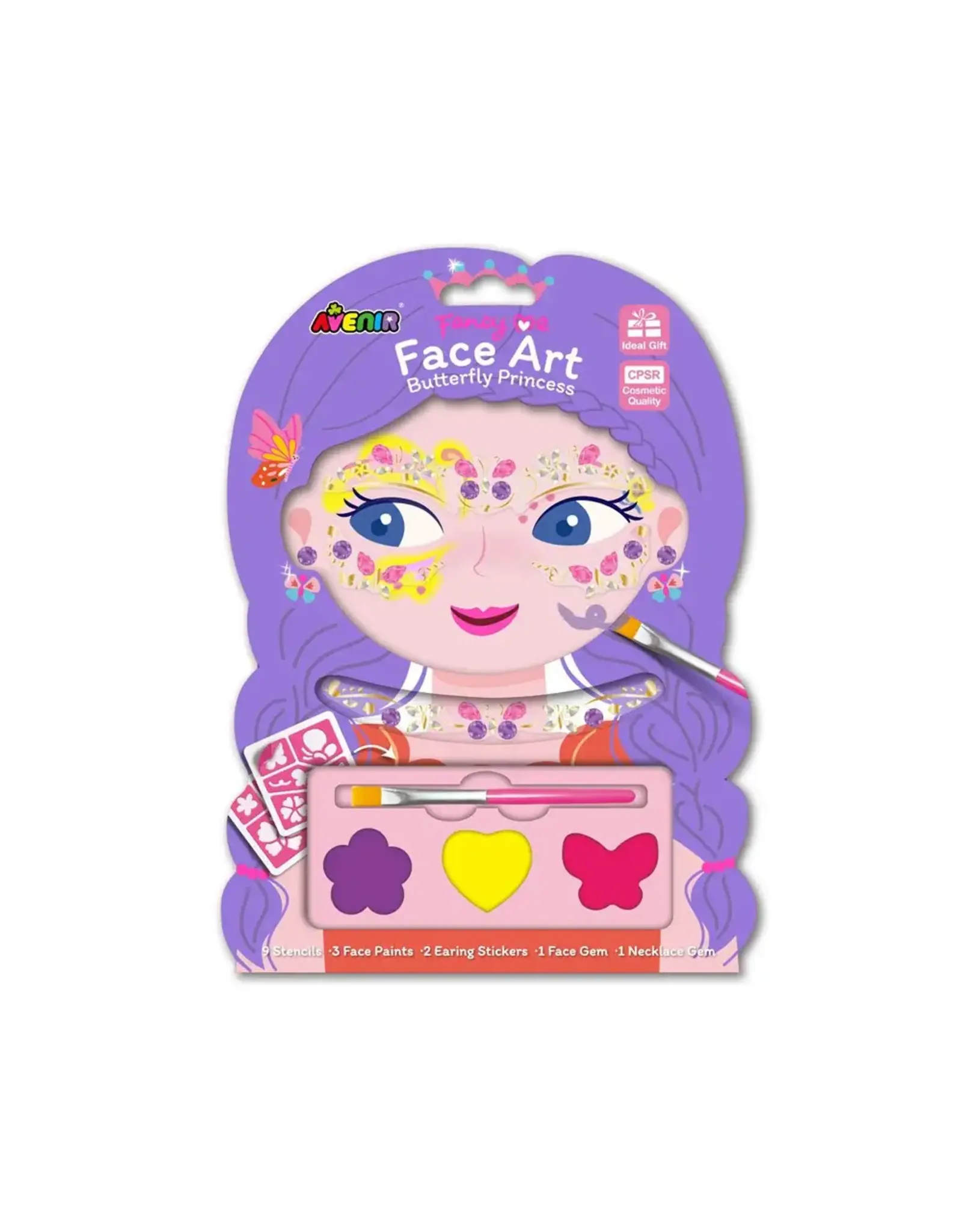 Avenir Face Art Butterfly Princess