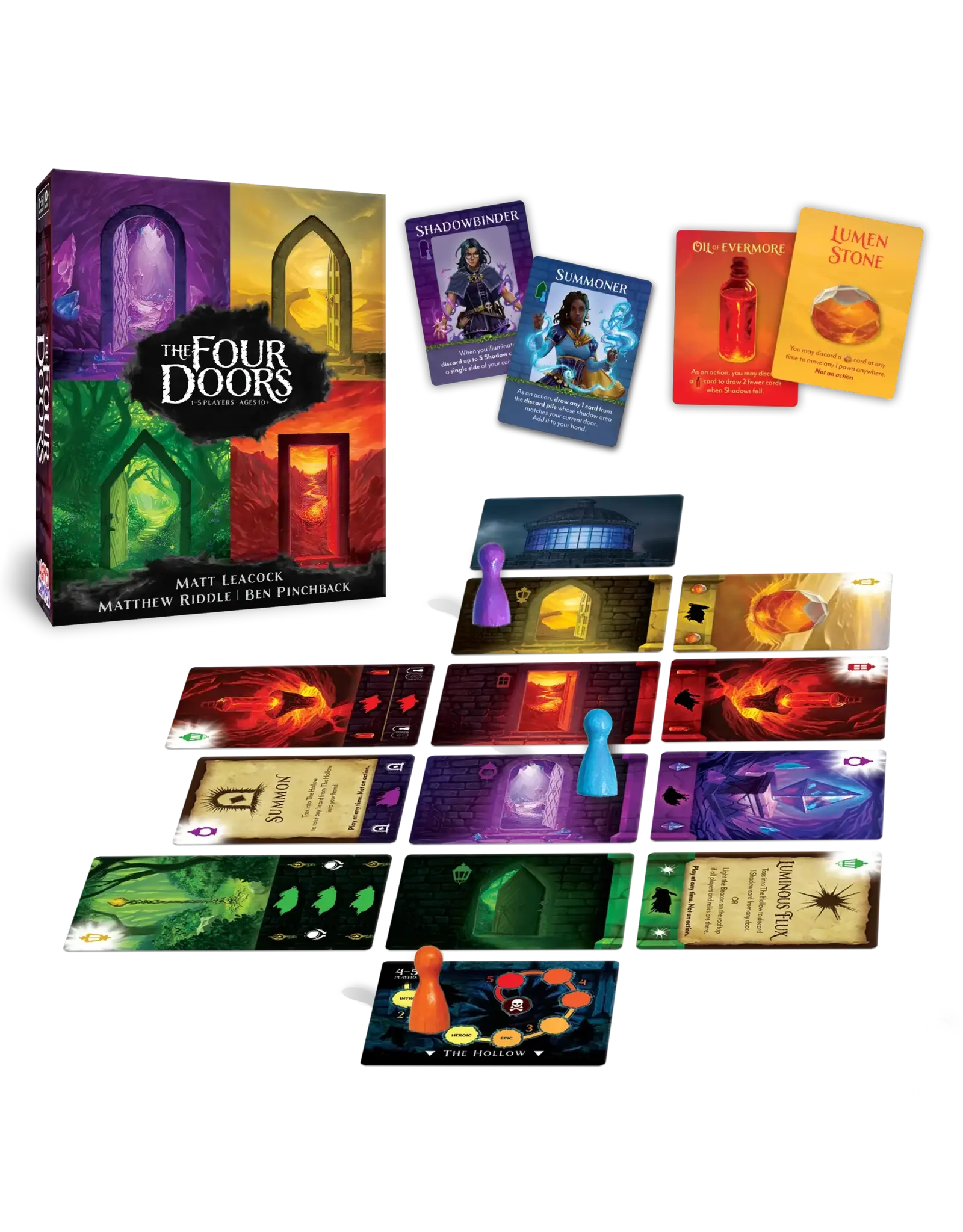 Happy Camper LLC The Four Doors Card Game