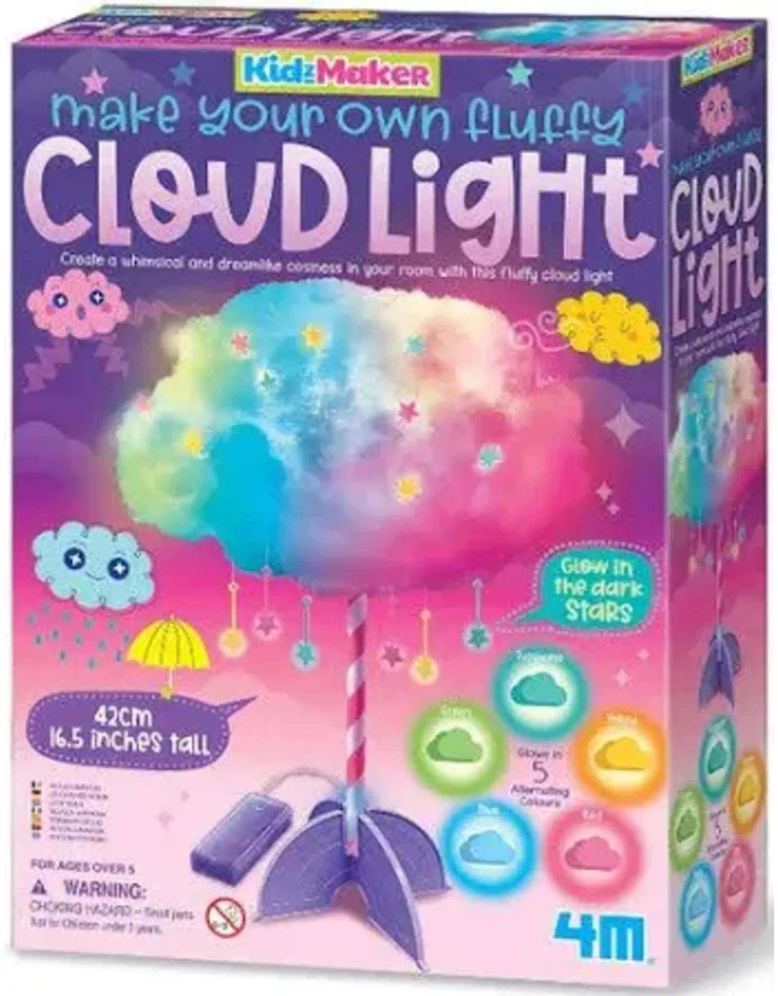 4M Make Your Own Fluffy Cloud Light