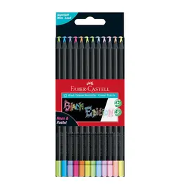 Faber Castell Color Pencils Black Edition Neon and Pastel
