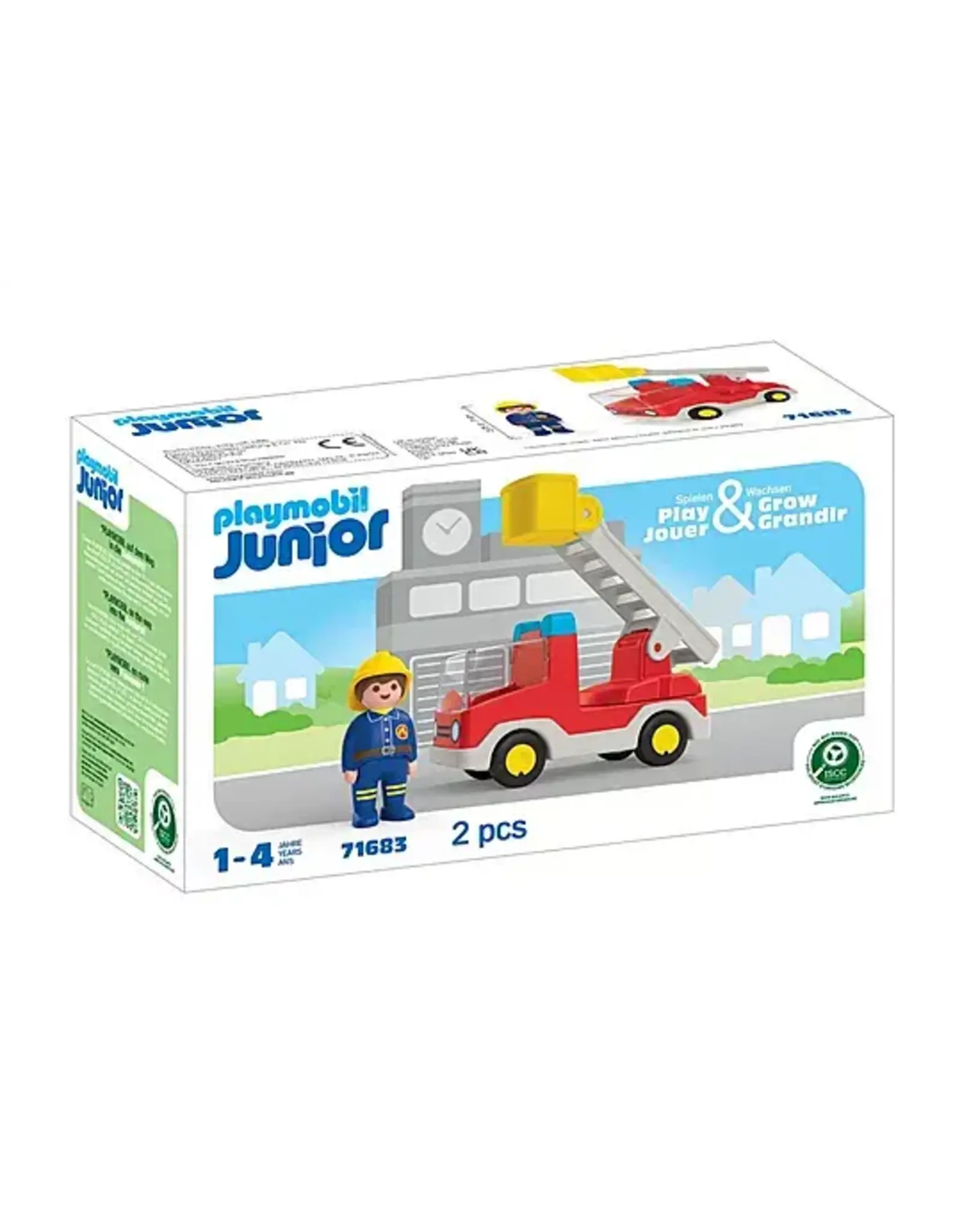 Playmobil Junior Ladder Unit Fire Truck