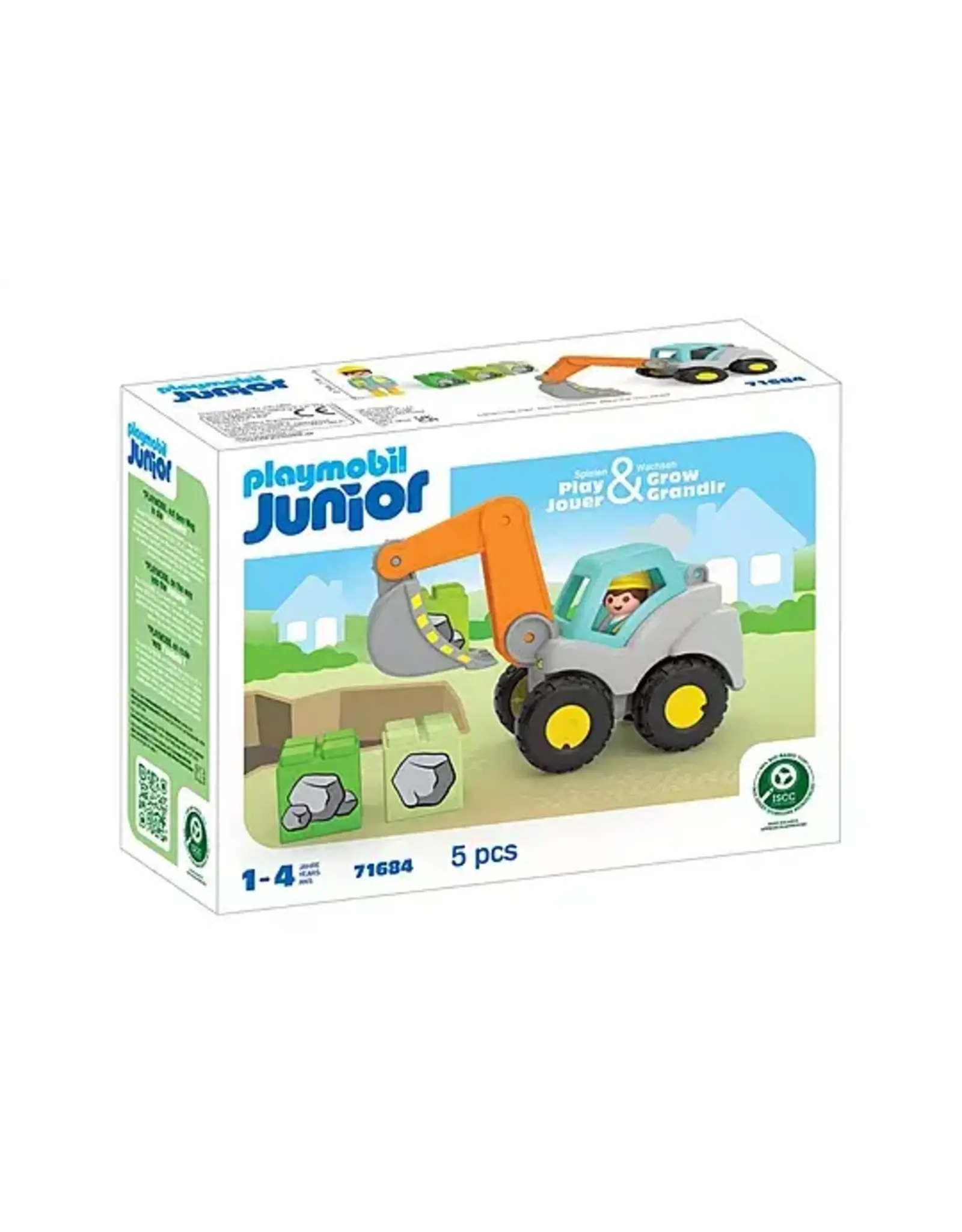 Playmobil Junior Shovel Excavator