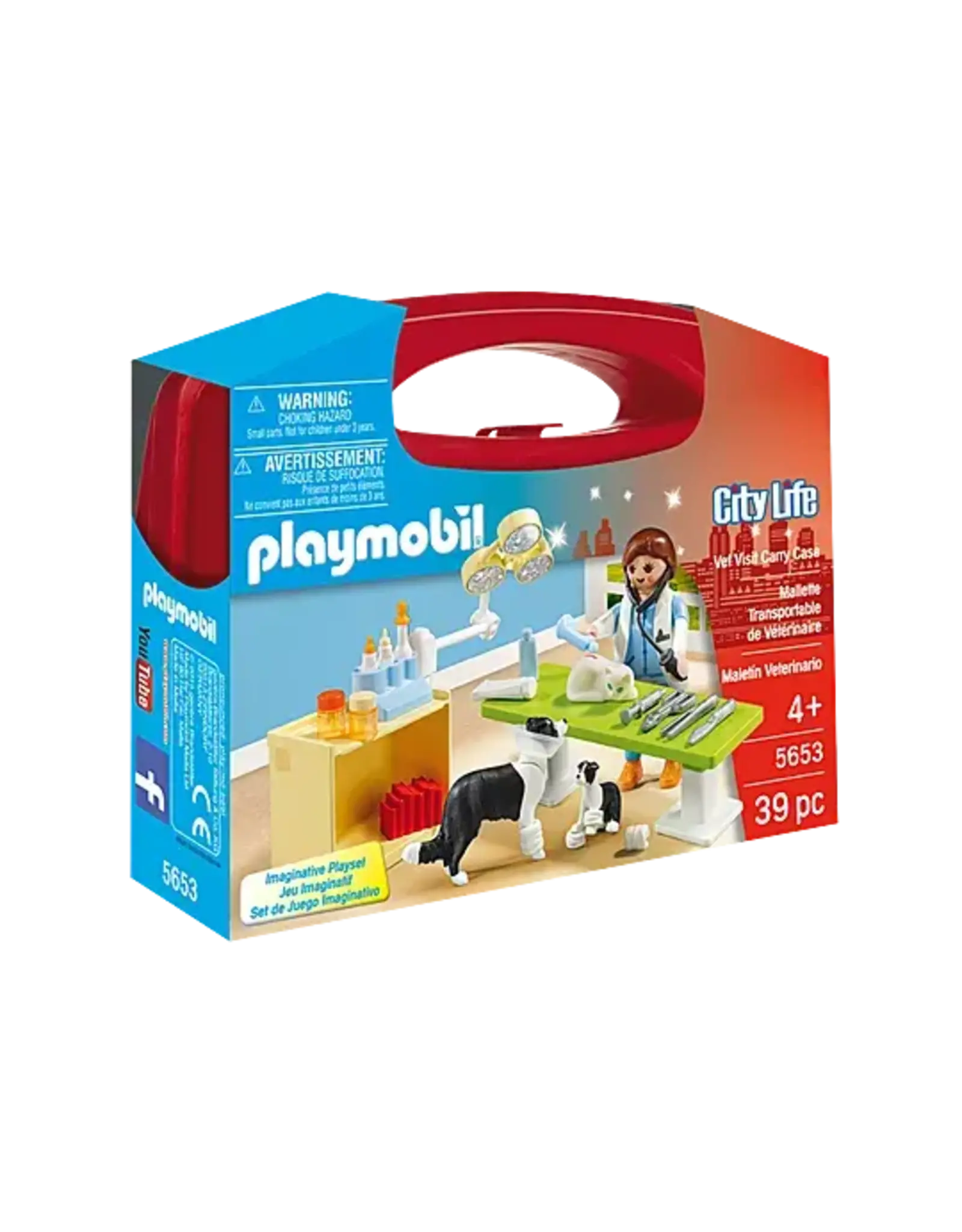 Playmobil Vet Visit Carry Case