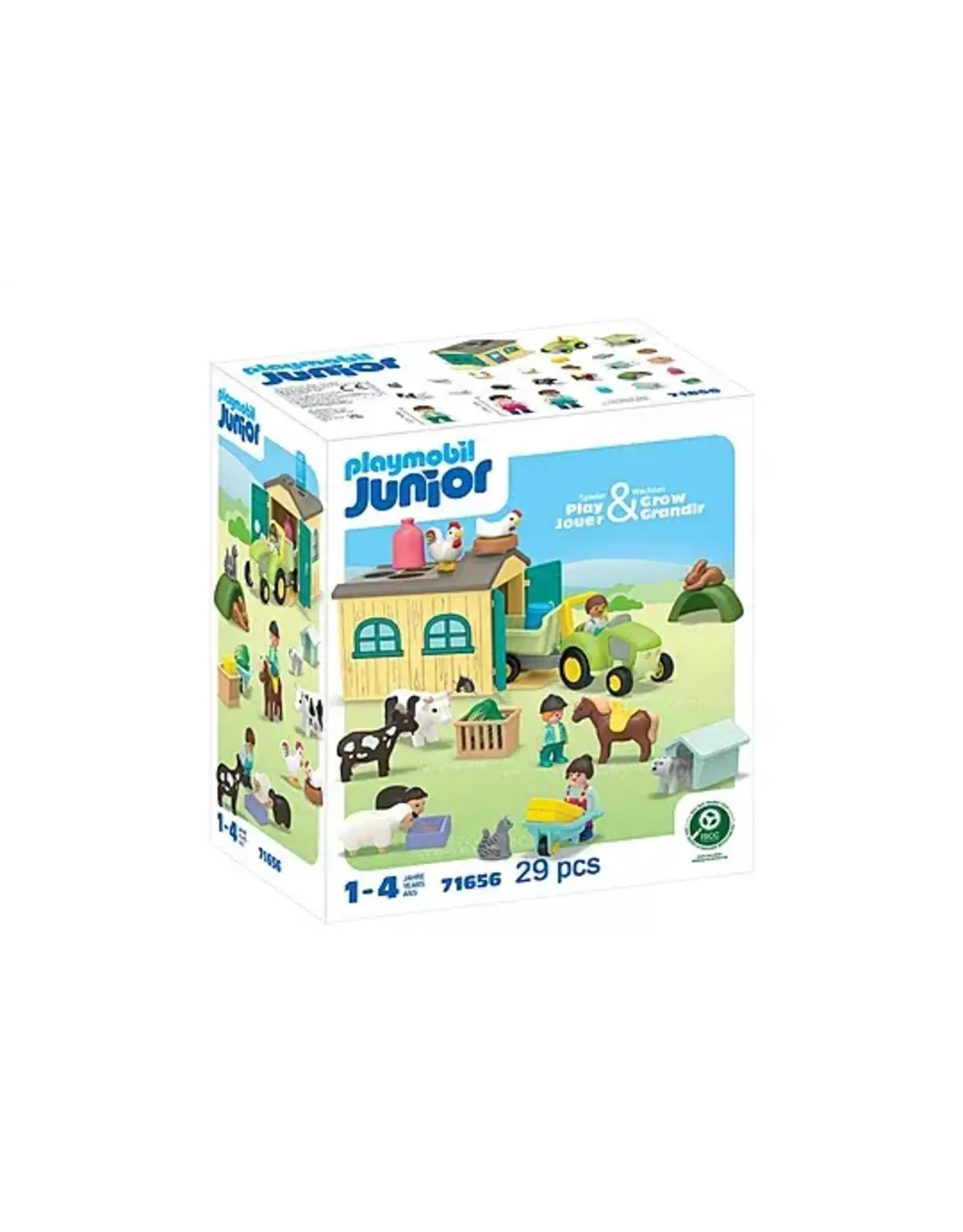Playmobil Junior Farm Adventure with Tractor