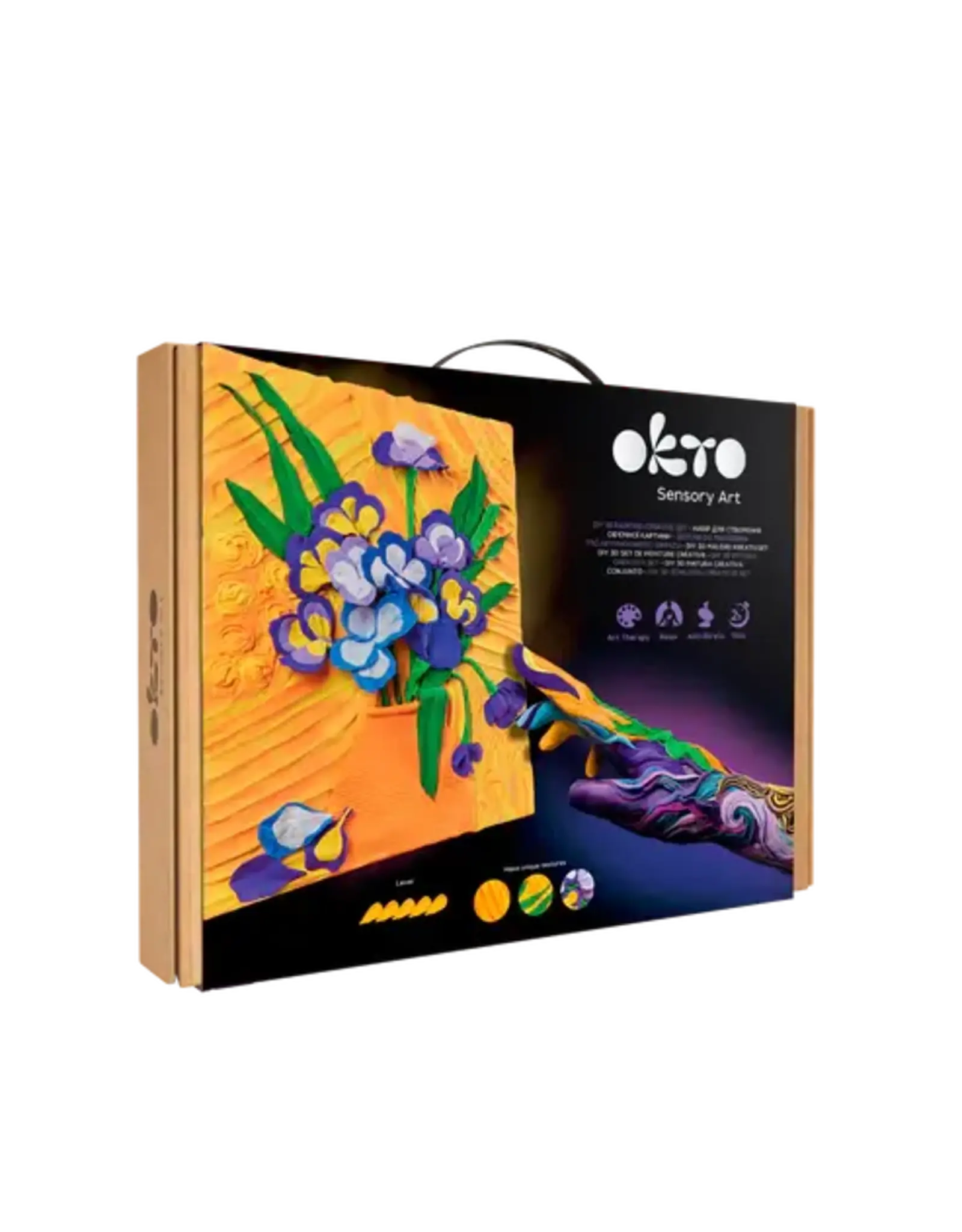 Fainotoys OKTO Sensory Art 3D Painting Irises