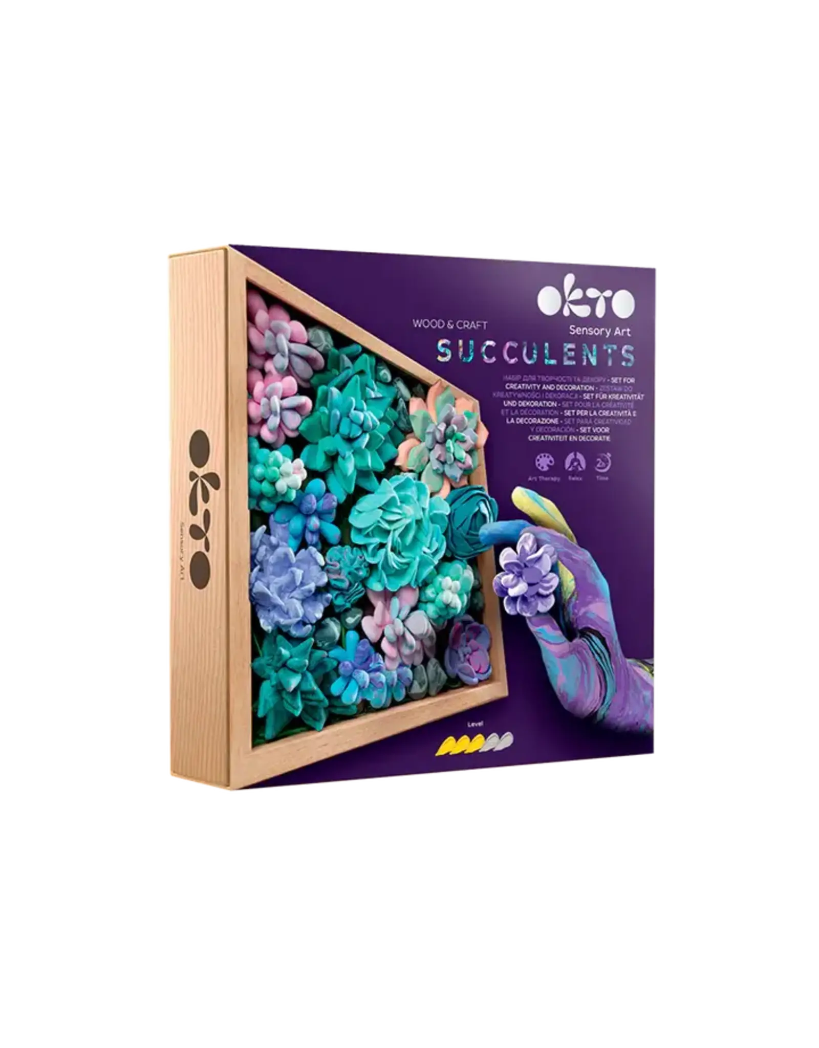 Fainotoys OKTO  Woodcraft Succulents Tenderness