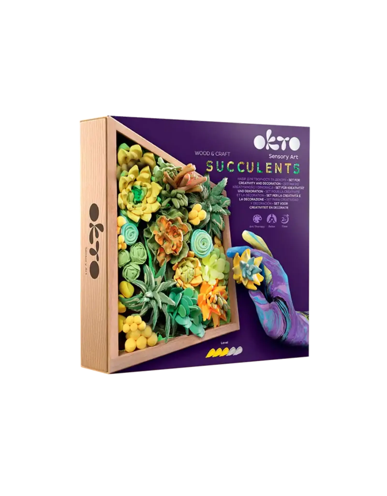 Fainotoys OKTO Woodcraft  Succulents Energy