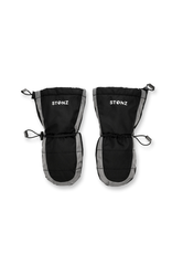 Stonz Stonz Snow Mitts Black and Grey