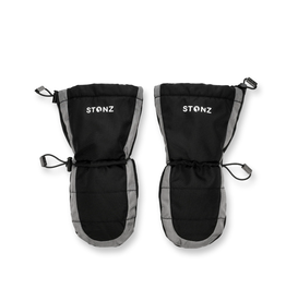 Stonz Stonz Snow Mitts Black and Grey
