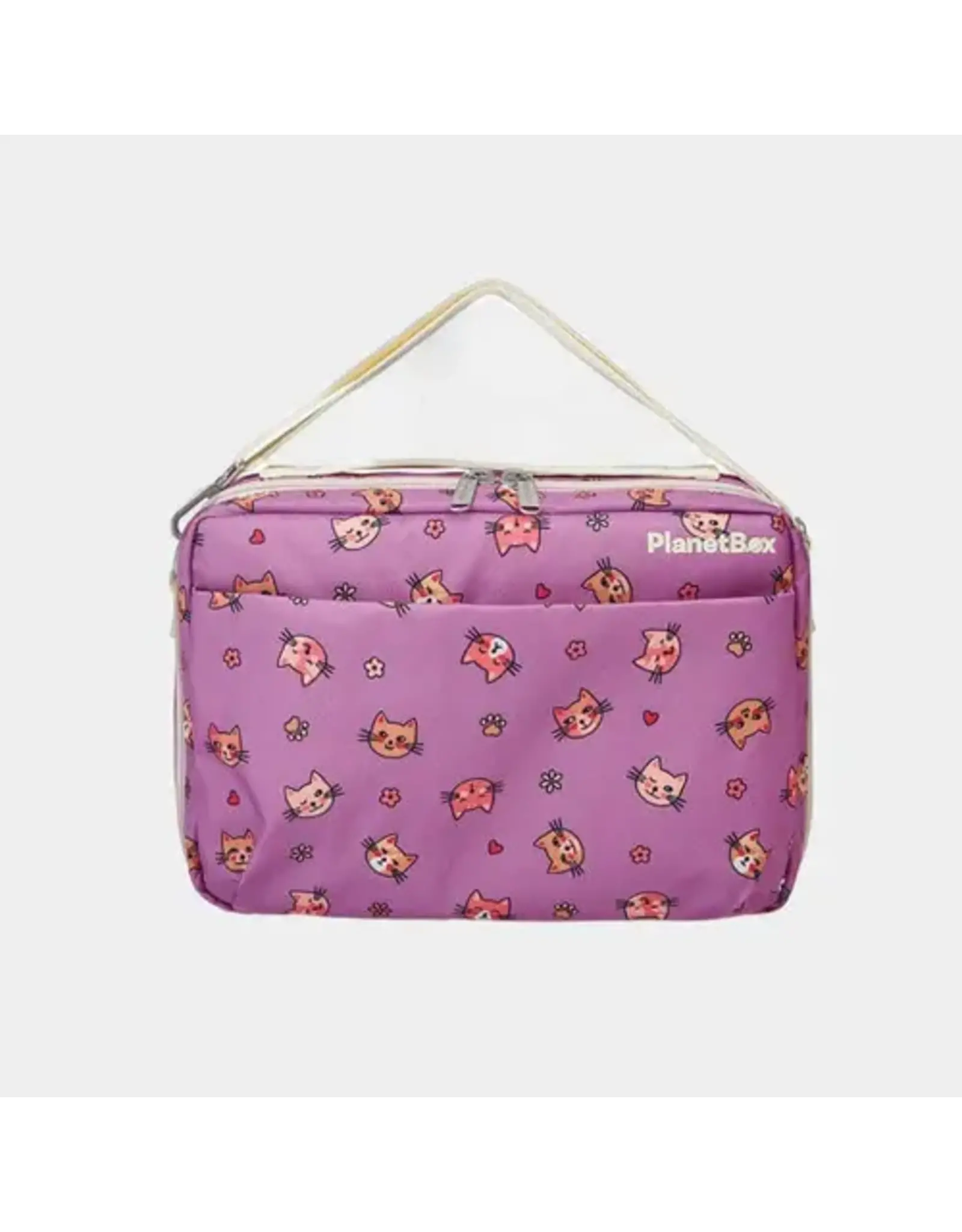 PlanetBox Adventurer Insulated Lunch Bag Cats Meow