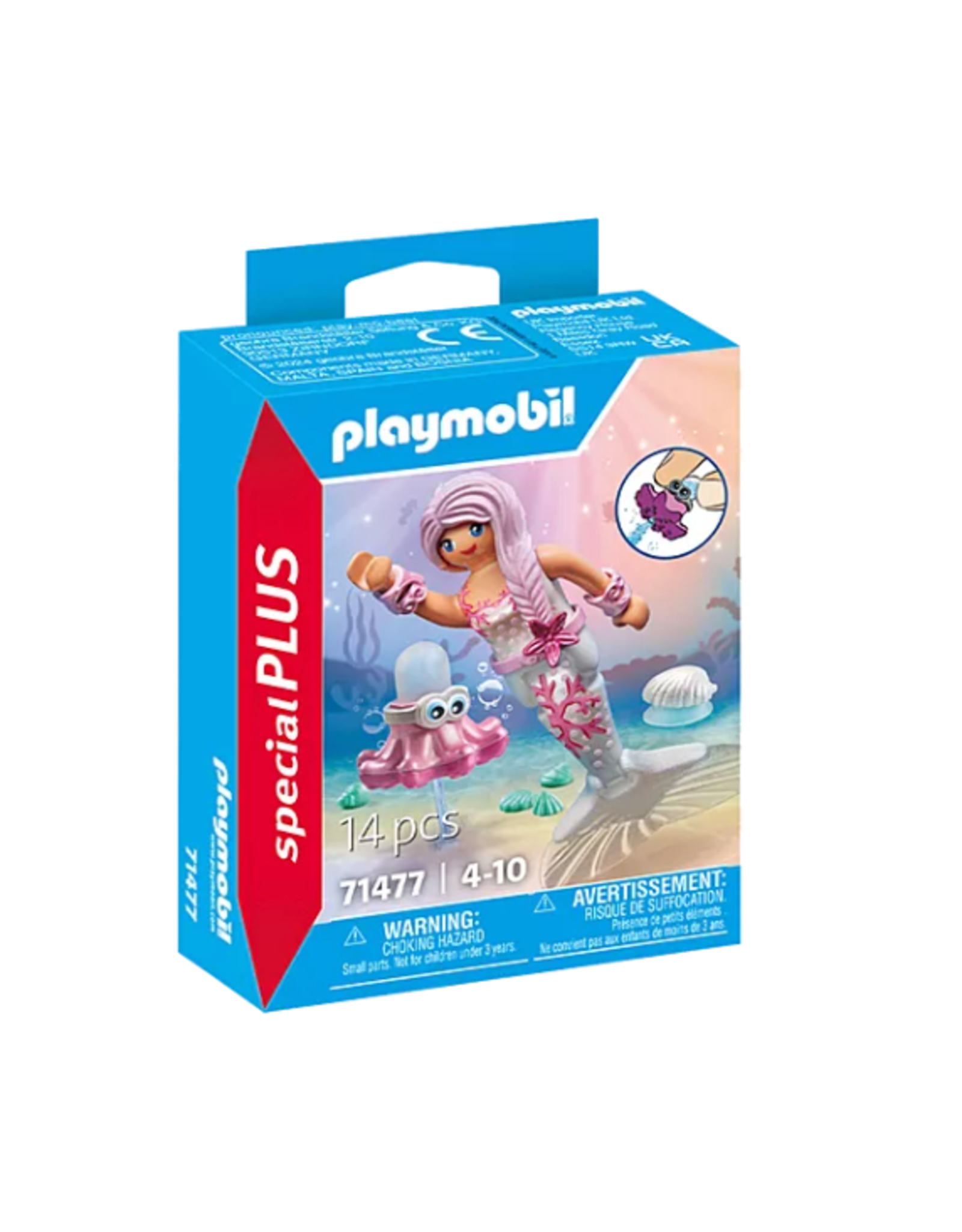 Playmobil Mermaid With Water Spray Octopus