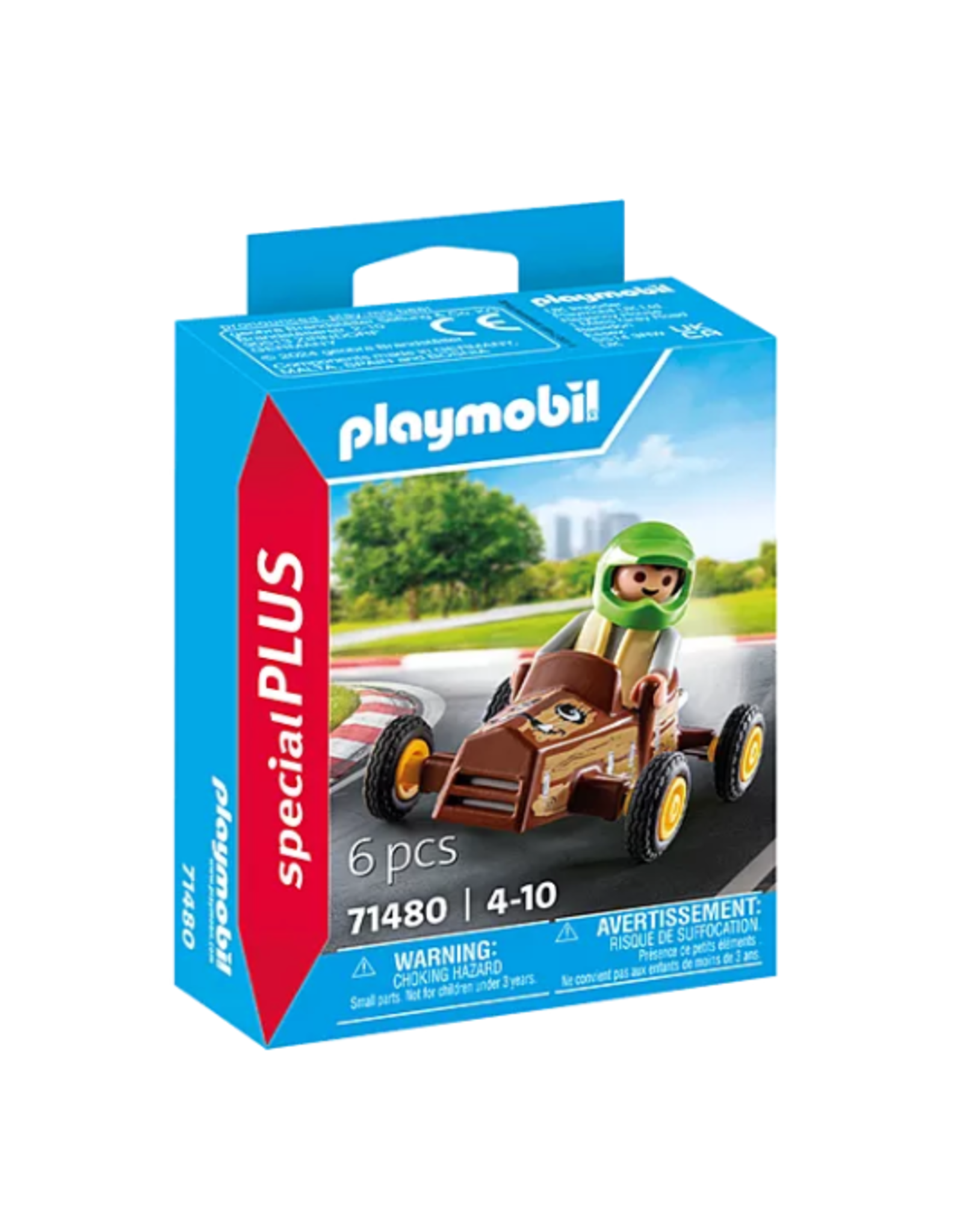 Playmobil Child With Go Kart