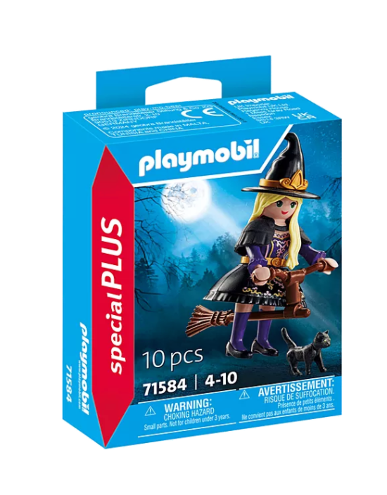 Playmobil Witch With Cat
