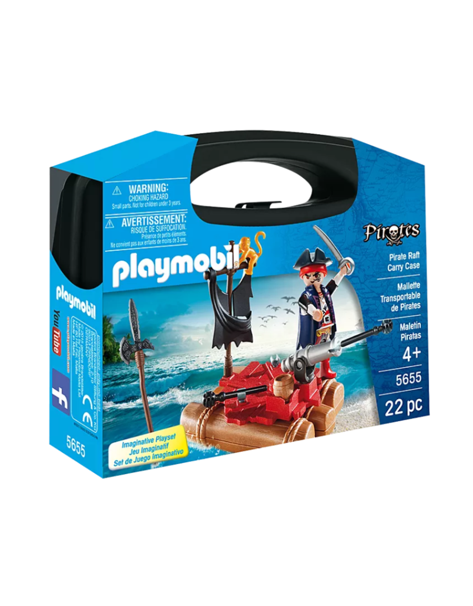 Playmobil Pirate Raft Carry Case