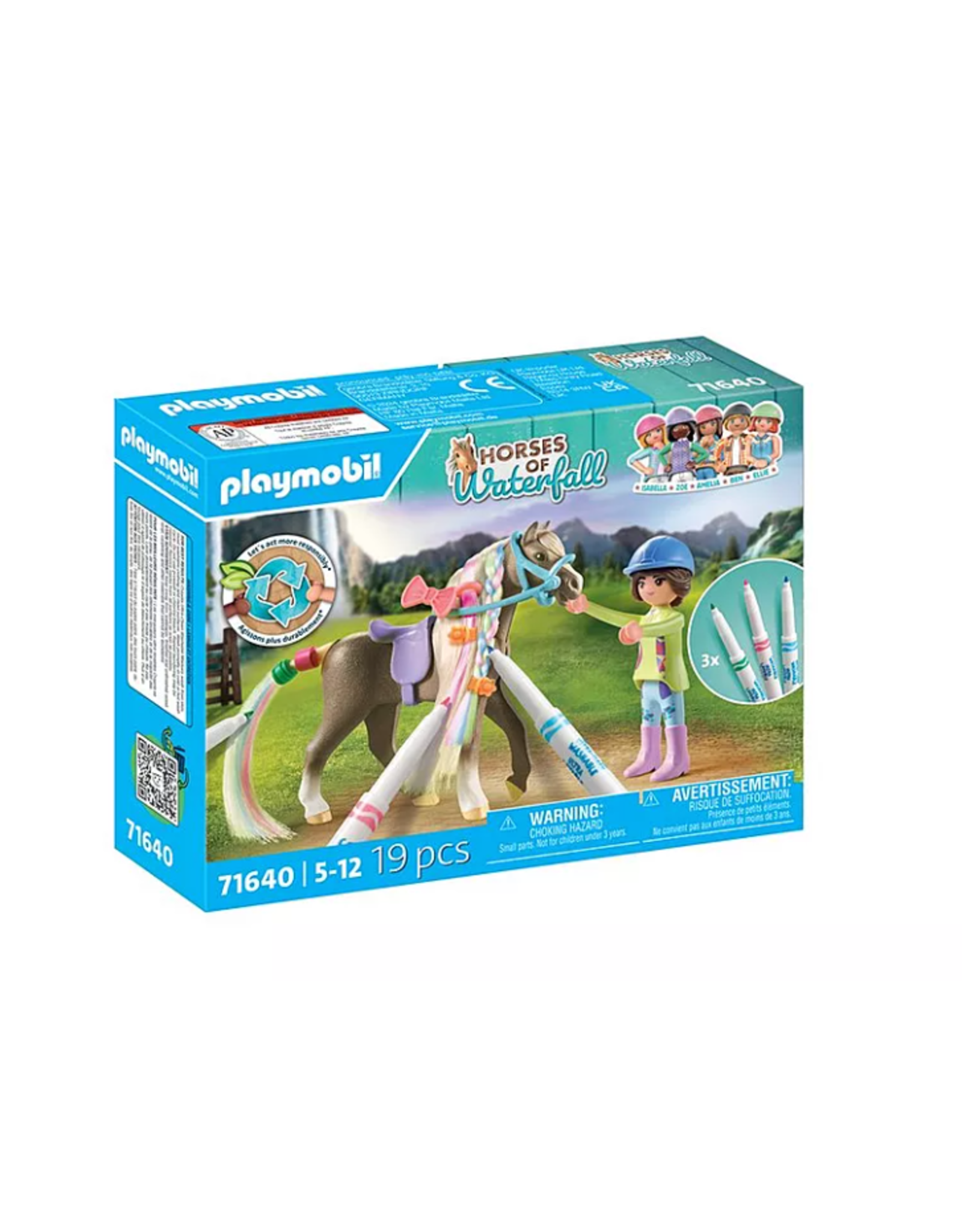 Playmobil Washable Horse Set