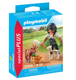 Playmobil Woman with Goats