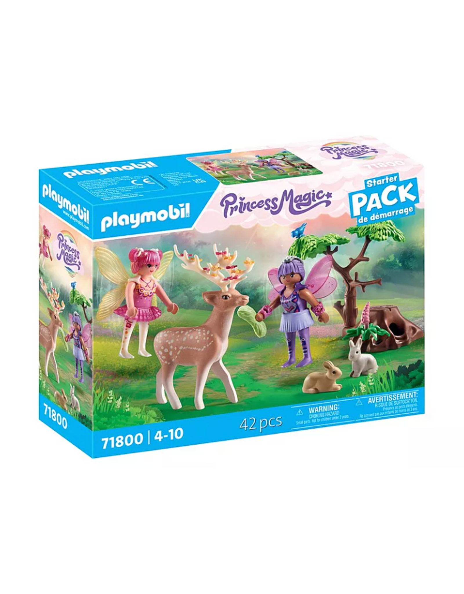 Playmobil Starter Pack Fairies with Forest Animals