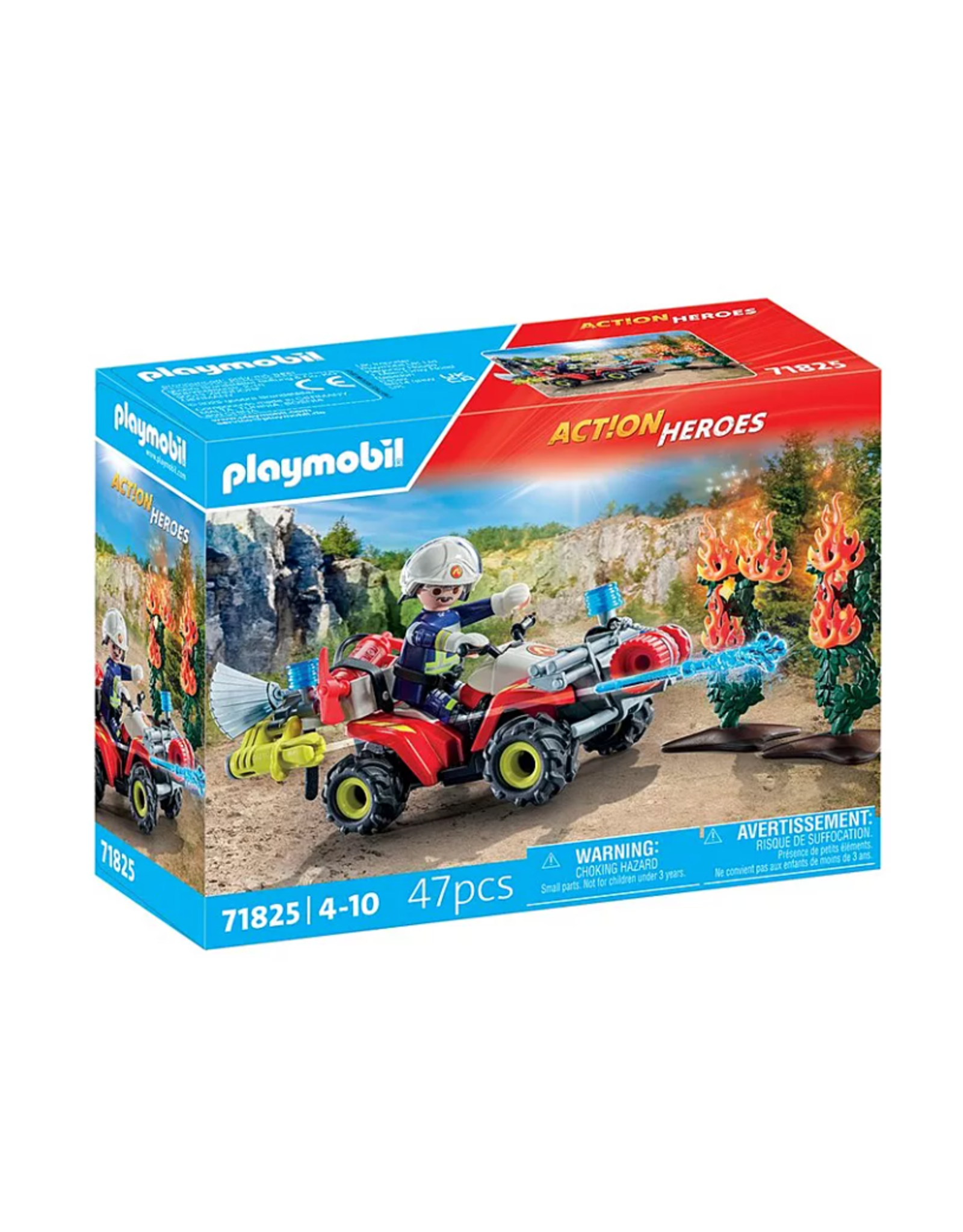 Playmobil Firefighting Quad