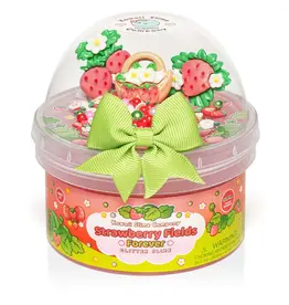 Kawaii Slime Strawberry Fields Forever Glitter Slime