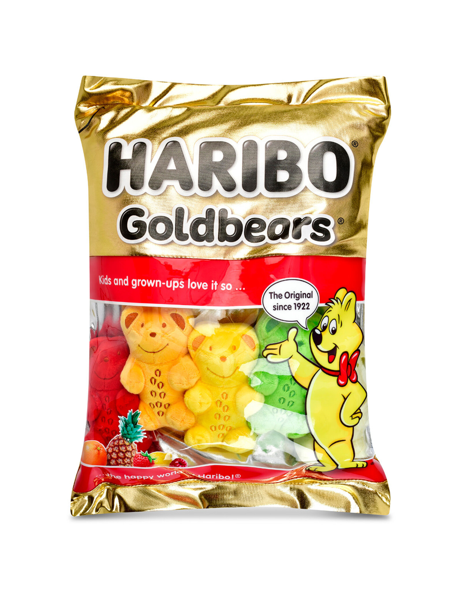 Iscream Haribo Gummy Bears Packaging Plush