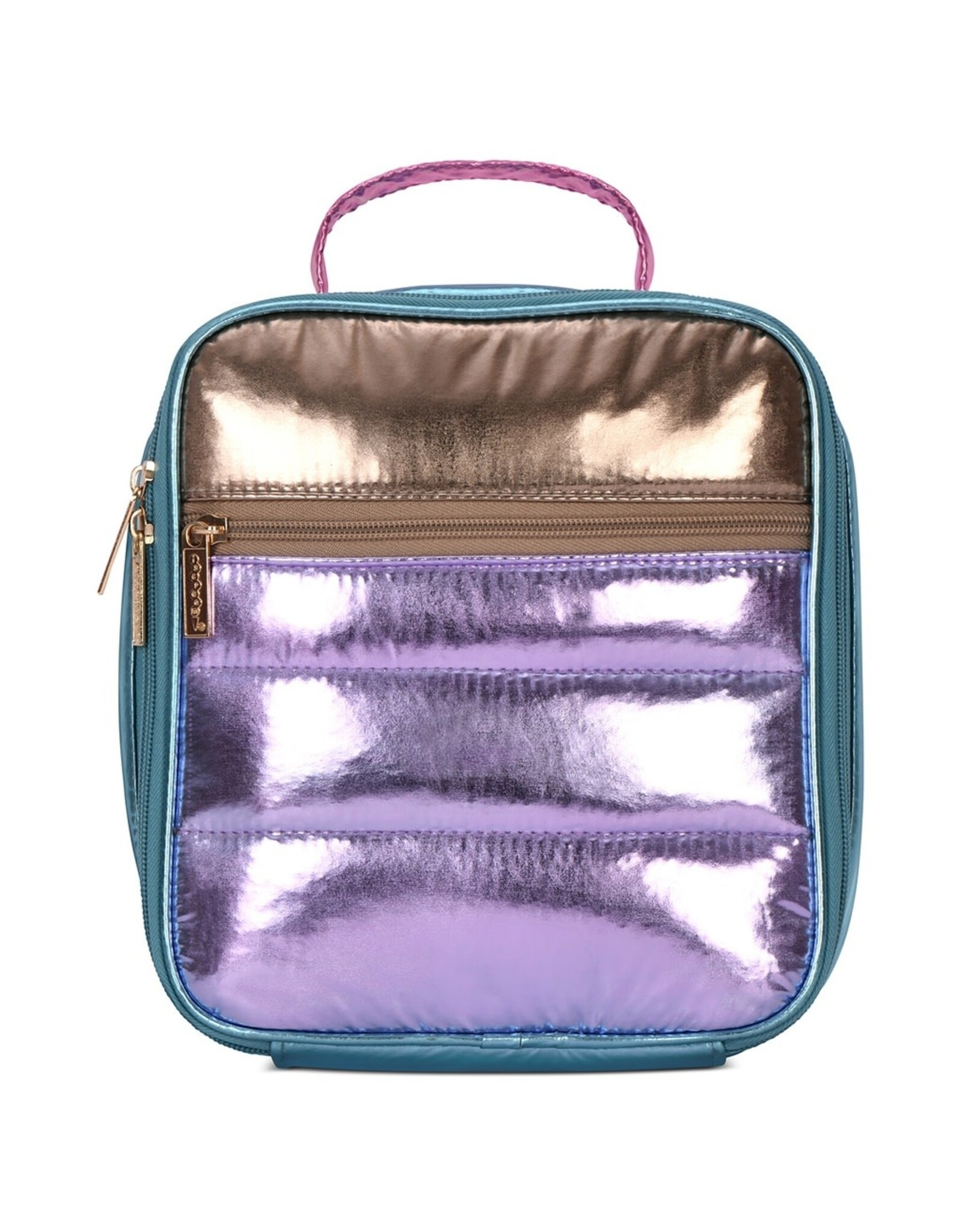 Iscream Icy Color Block Puffer Lunch Tote
