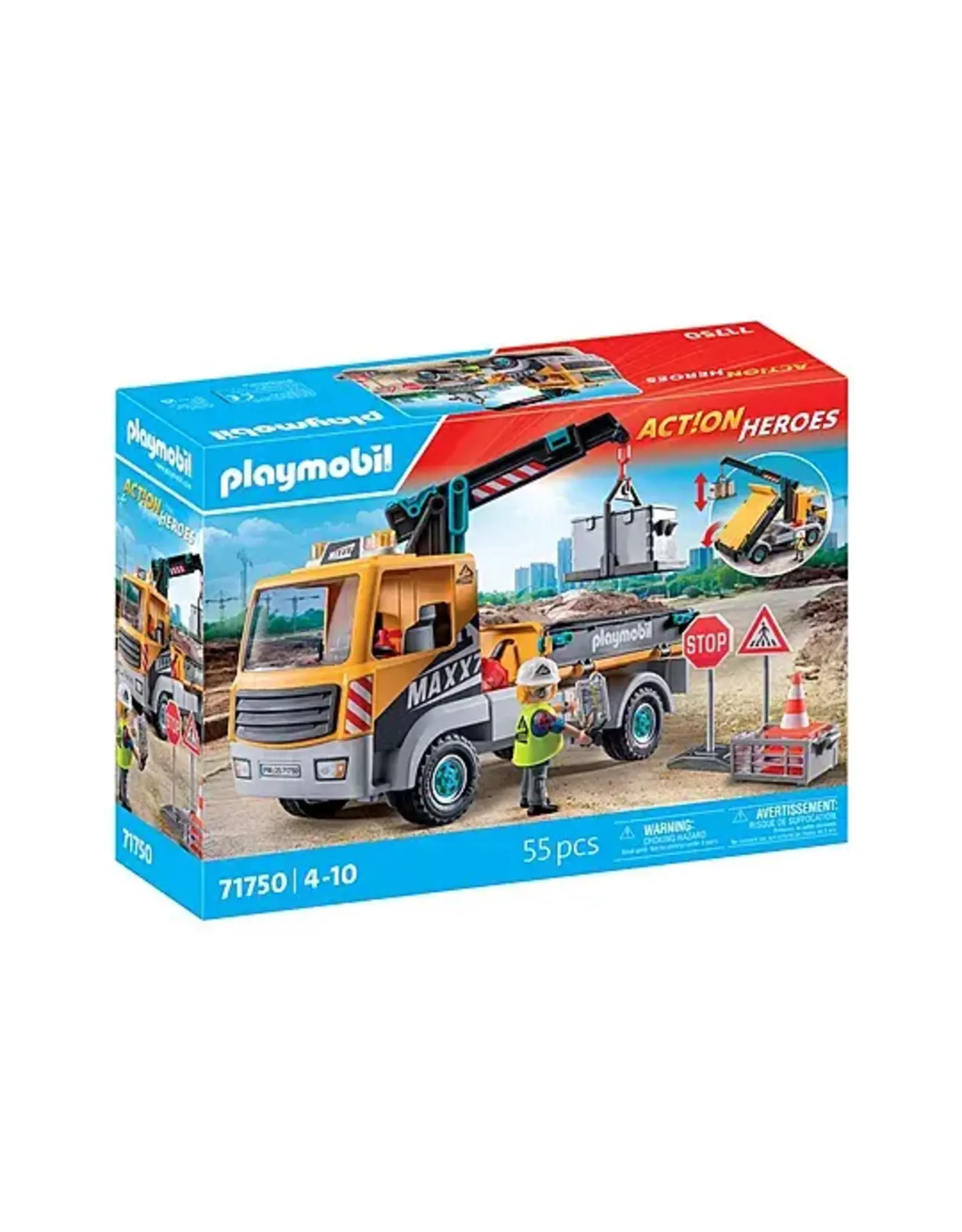 Playmobil Construction Truck with Crane