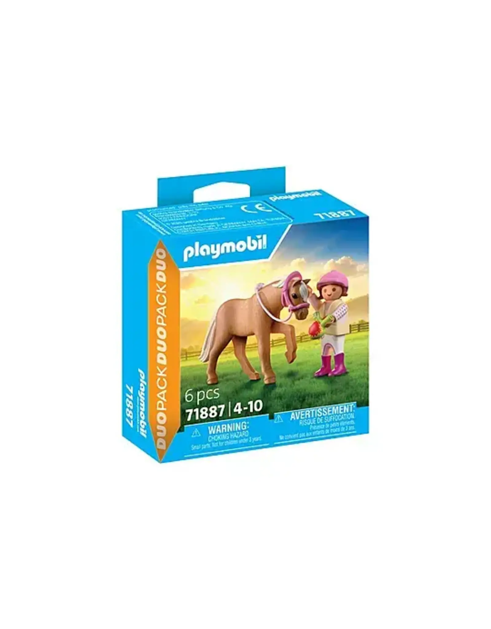 Playmobil Girl with Pony