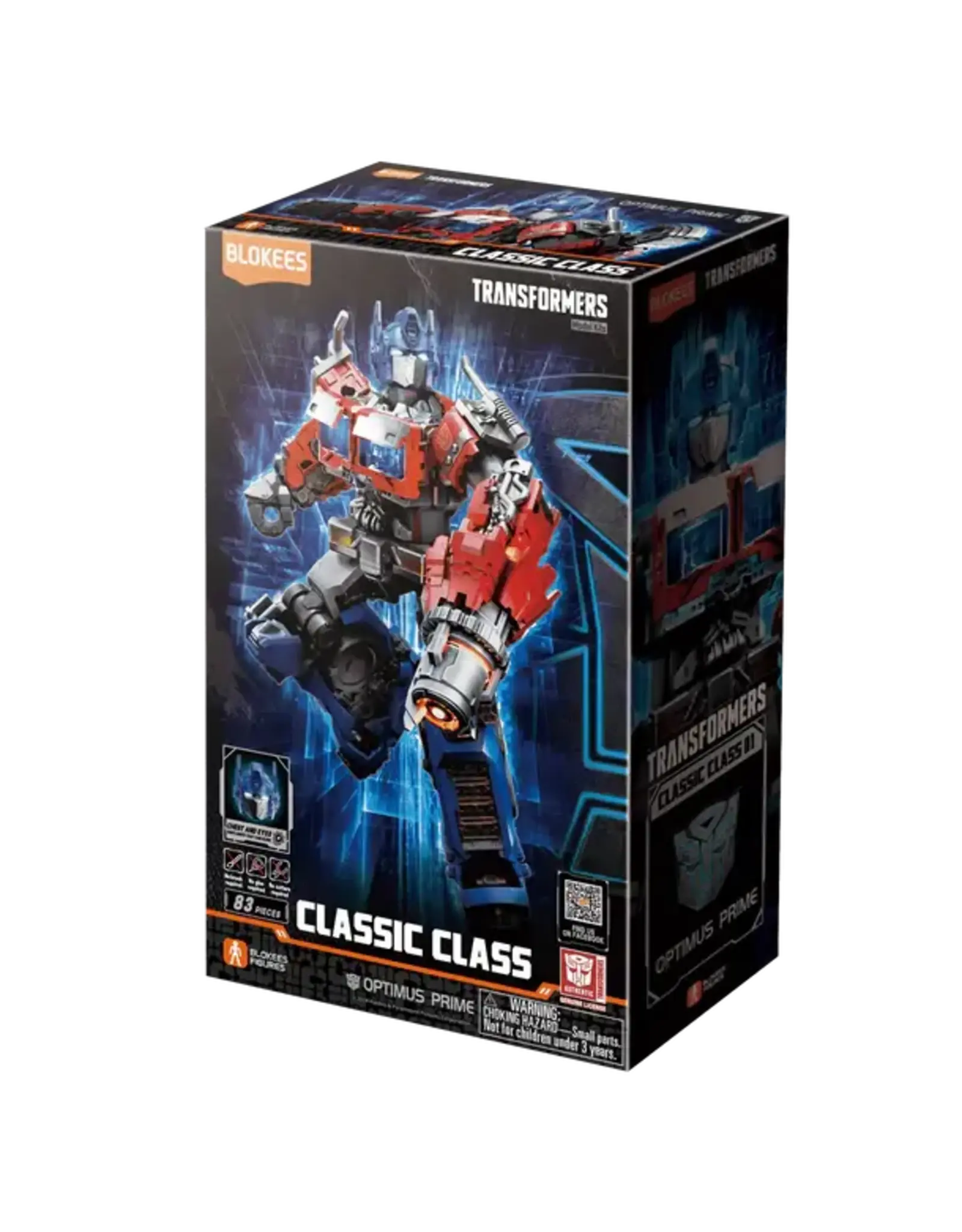 Blokees Transformers Model Kit Classic Class Optimus Prime