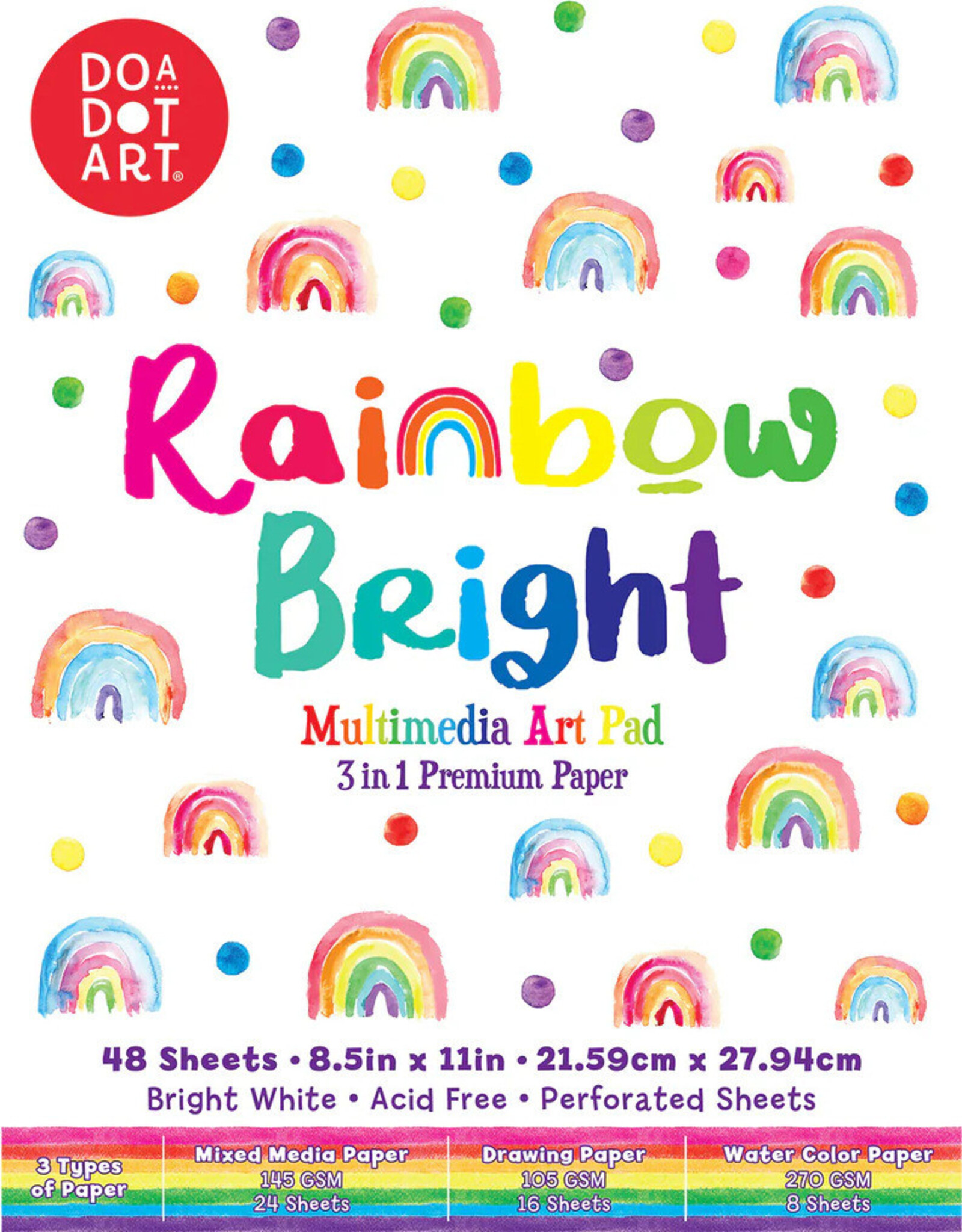 Do-A-Dot Art! Rainbow Bright Multimedia Art Pad