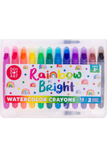 Do-A-Dot Art! Rainbow Bright Watercolor Crayons 12 Colors Do-A-Dot Art! Rainbow Bright Watercolor Crayons 12 Colors