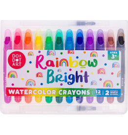 Do-A-Dot Art! Rainbow Bright Watercolor Crayons 12 Colors