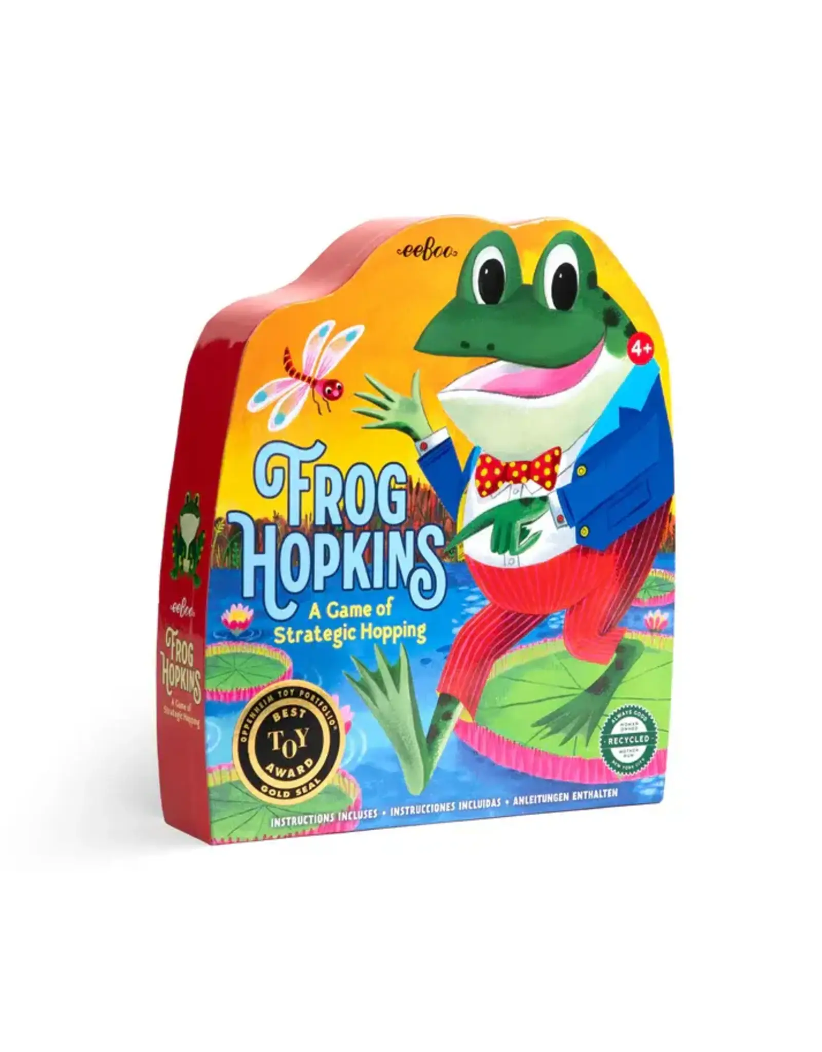 Eeboo Frog Hopkins Game