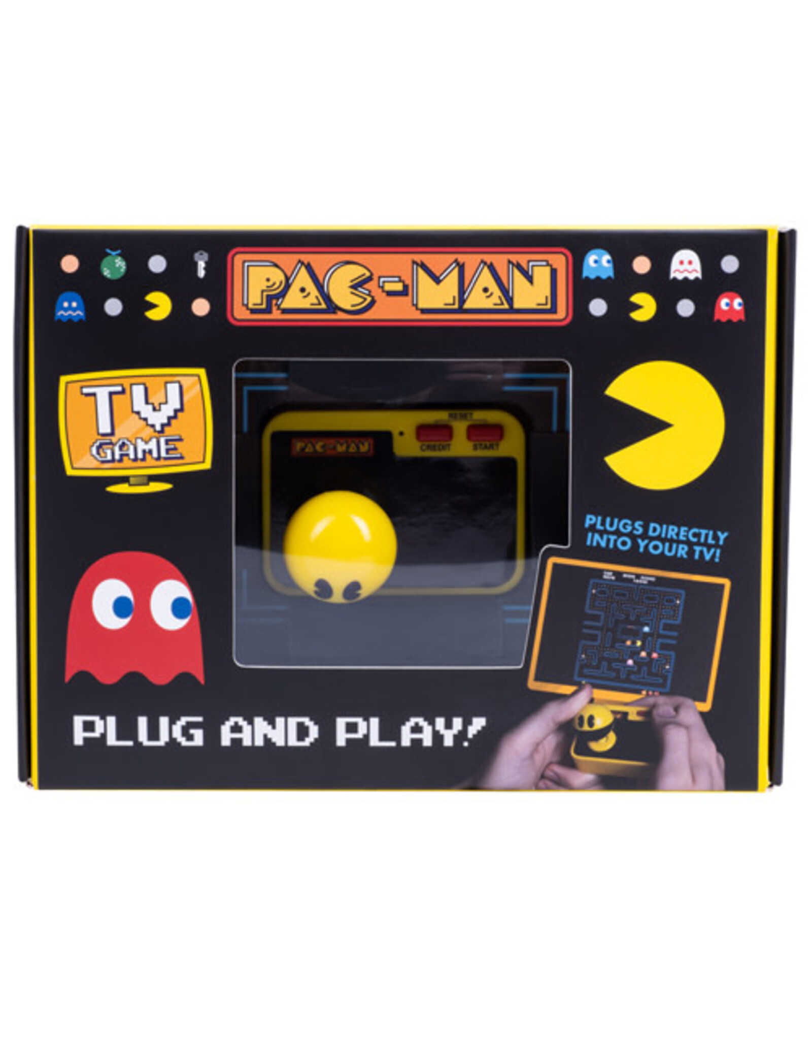 Fizz Creations Pac-Man Plug and Play! TV Game