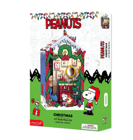 Hands Craft Peanuts Christmas DIY Book Nook Kit