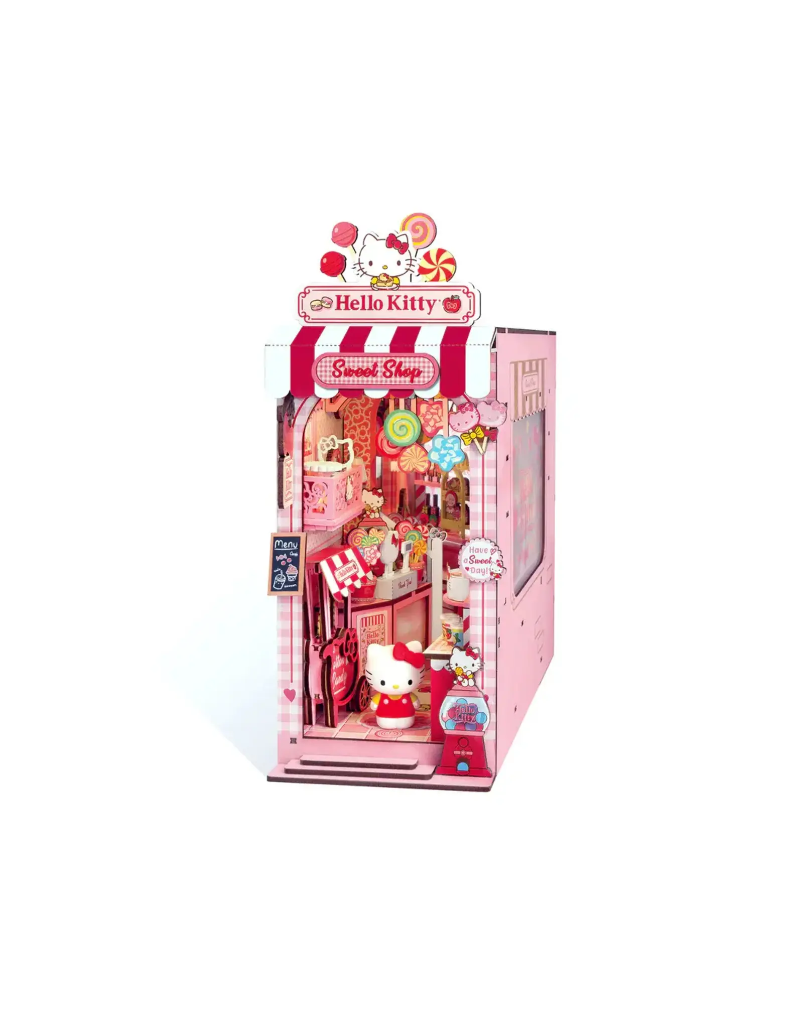 Hands Craft Hello Kitty DIY Miniature Bookend Sweet Shop