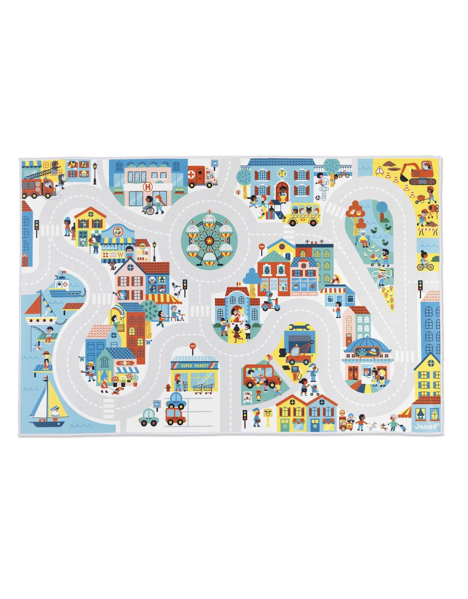 Janod City Play Mat