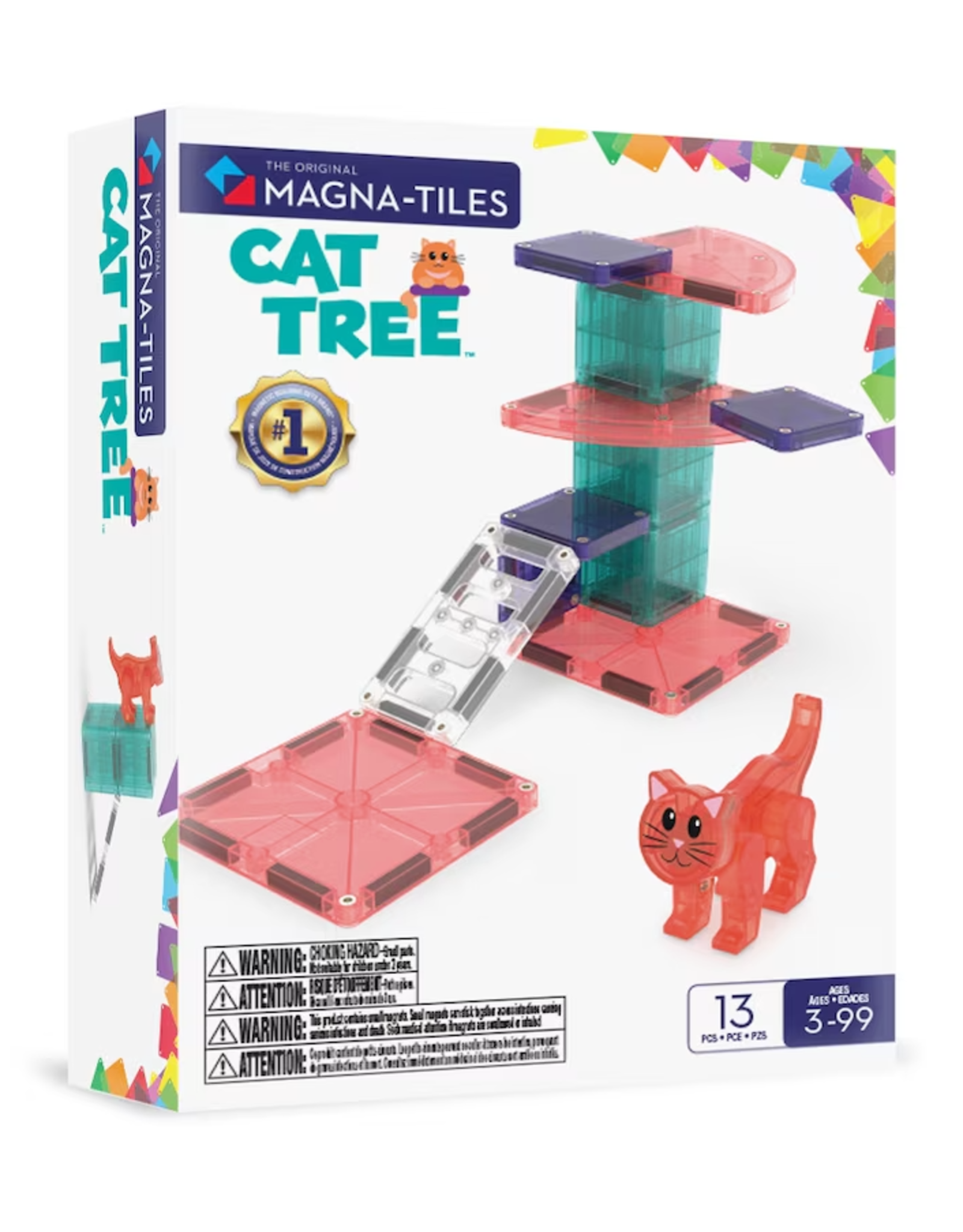 Magna-Tiles Magna-Tiles Cat Tree 13-Piece Set