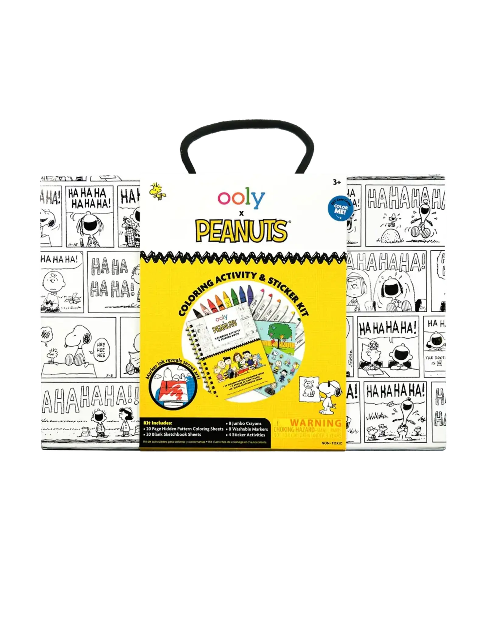 Ooly OOLY x PEANUTS Coloring Activity & Sticker Kit