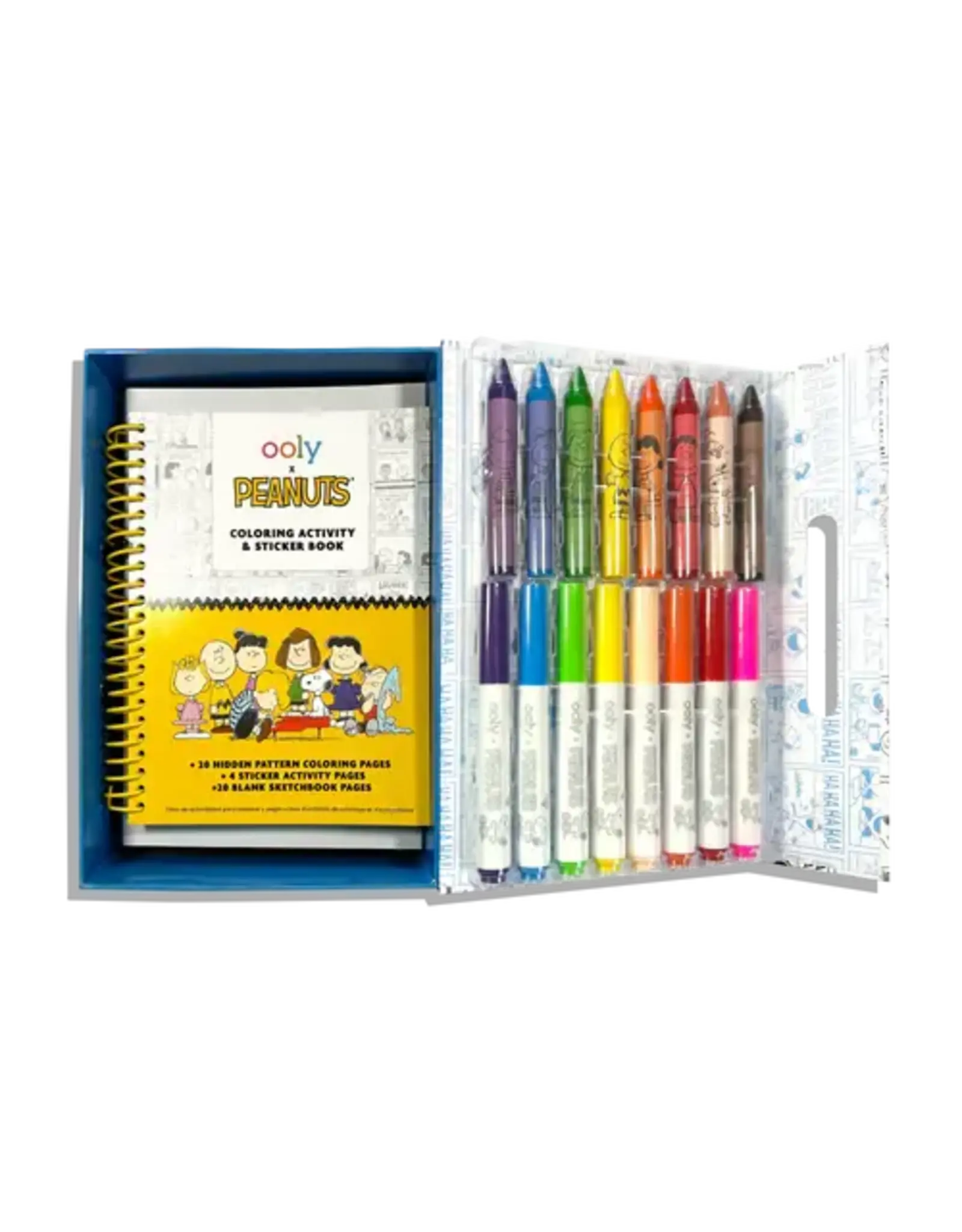 Ooly OOLY x PEANUTS Coloring Activity & Sticker Kit