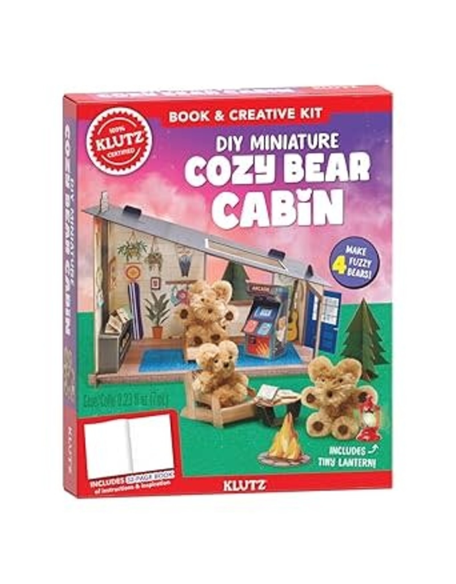 Klutz KLUTZ DIY Miniature Cozy Bear Cottage