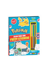 Klutz KLUTZ Pokemon Color Your Own Fuzzy Stickers Klutz KLUTZ Pokemon Color Your Own Fuzzy Stickers